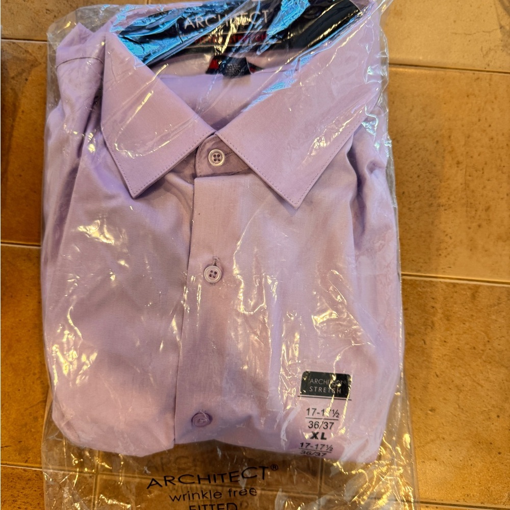 Architect Men's Lavender Dress Shirt